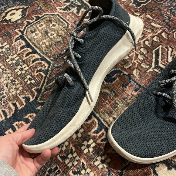 Allbirds Men’s Tree Runners Sneakers Kauri Marine Blue Size 11 - Picture 6 of 9